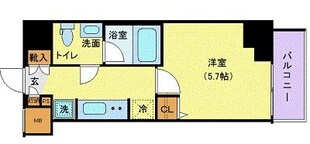 AZEST北千住の物件間取画像